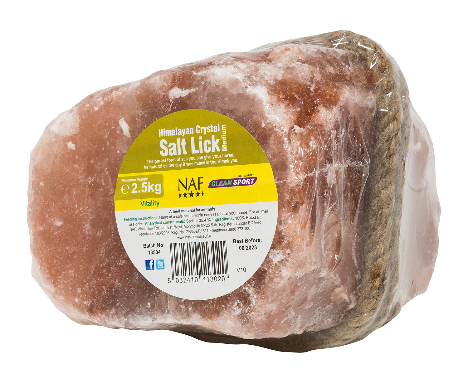 NAF Himalayan Rock Salt Medium 2.5Kg
