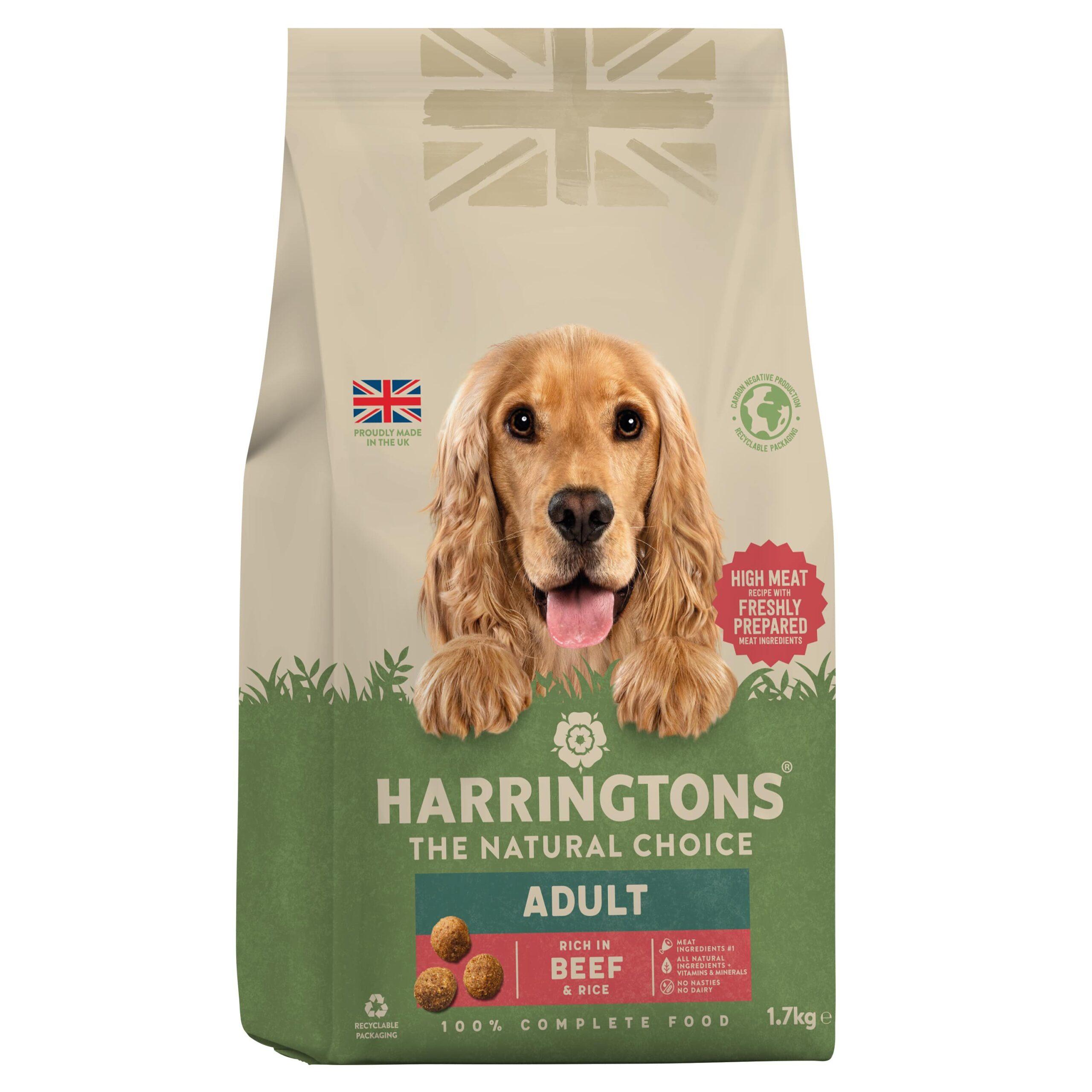 Harringtons Adult rich in Beef & Brown Rice 1.7kg
